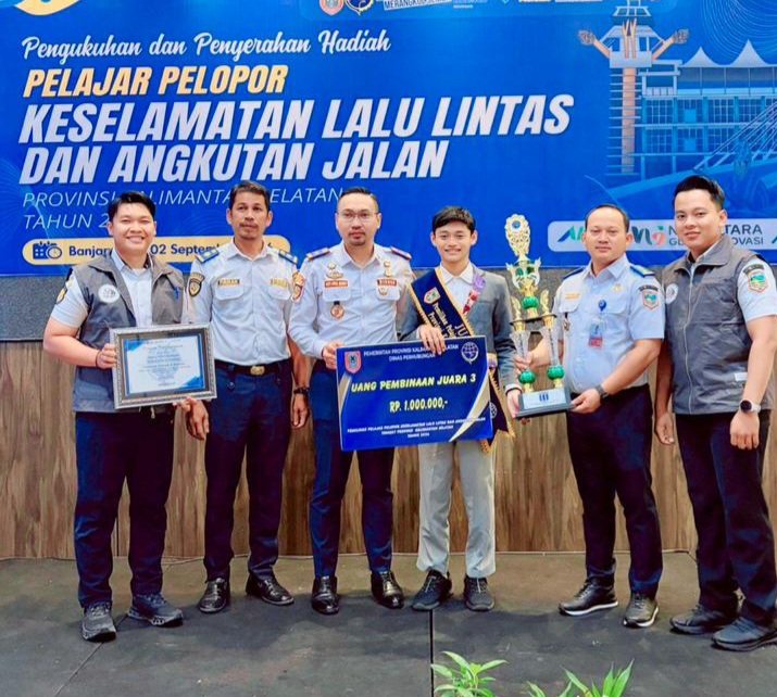 Pemkab Kotabaru Raih Juara III Pelajar Pelopor Keselamatan LLAJ Tingkat Provinsi Kal-Sel