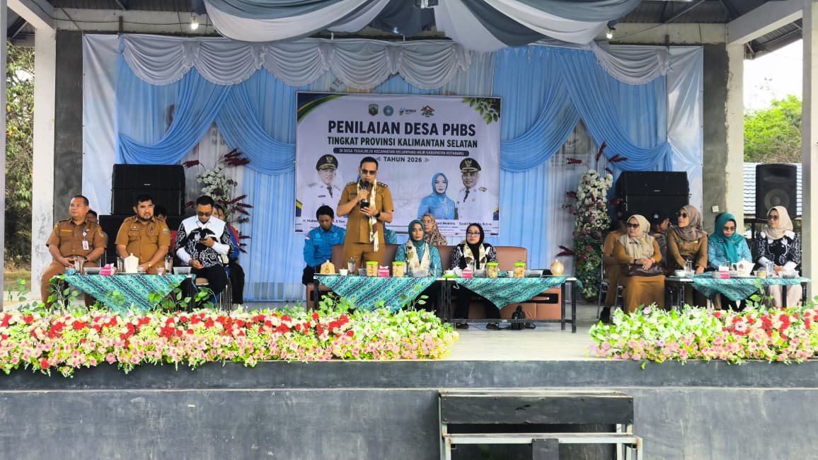 Pemkab Kotabaru Optimis, Desa Tegalrejo Wakili Kalsel dalam Penilaian Desa PHBS 2026