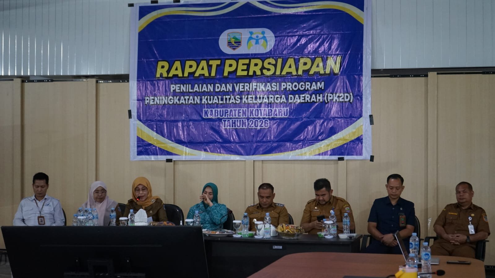 Pemkab kotabaru gelar Rapat persiapan penilaian dan verifiksi program peningkatan kualitas keluarga 